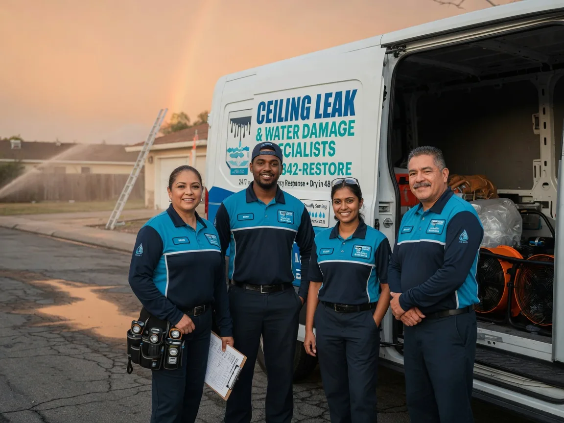 Ceiling Leak Cleanup company in Chalk Hill, PA