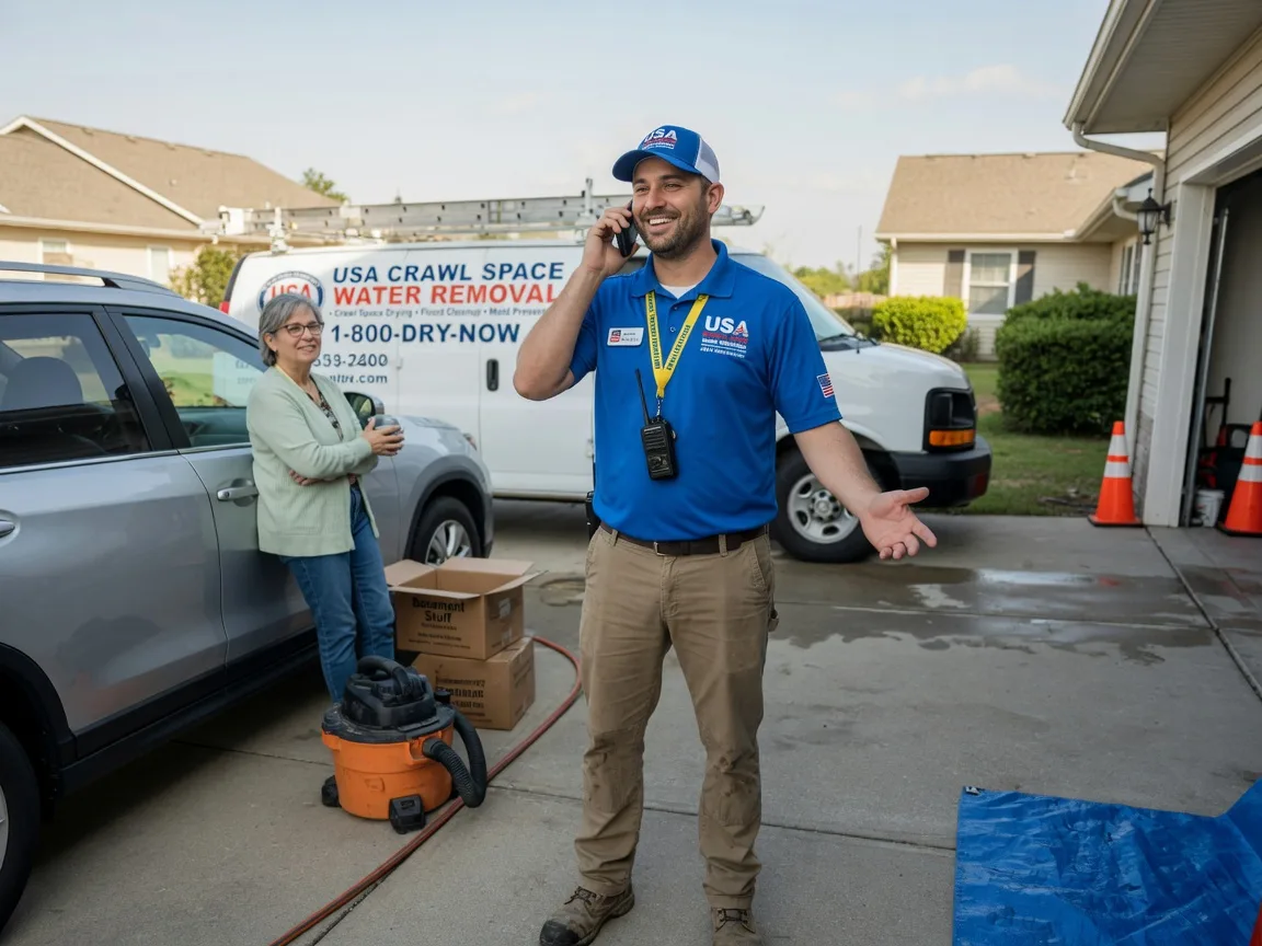 Crawl Space Water Removal Chalk Hill, PA FAQs